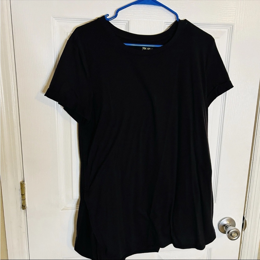 Tek Gear Black Short Sleeve Women's Tee